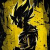 Dragon Ball Silhouette Paint by numbers