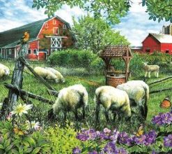 Farm Sheep Paint by numbers