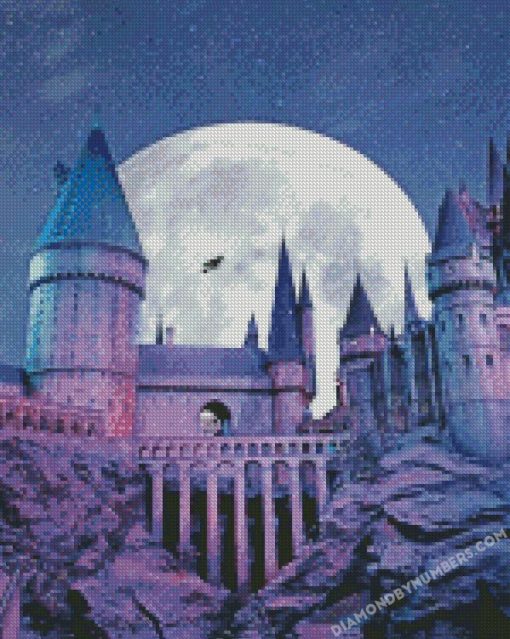 hogwarts harry potter diamond painting