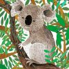 Koala illustration Paint by numbers