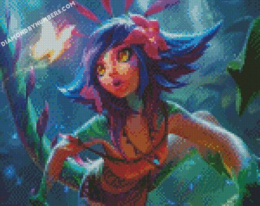 league of legends character diamond painting