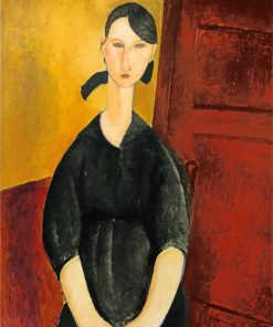 Modigliani Portrait De Paulette Jourdain Paint by numbers