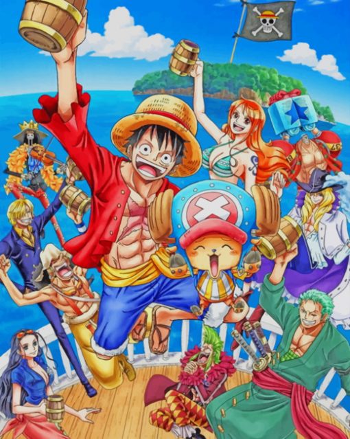 One Piece Paint by numbers