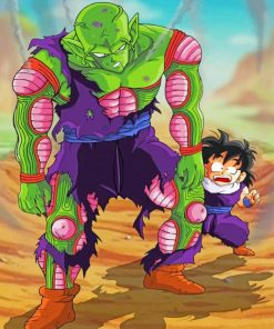 Piccolo And Goku Paint by numbers