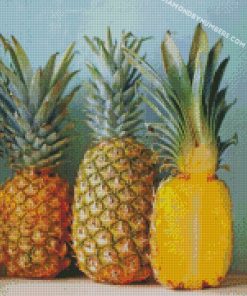 pineapples diamond painting