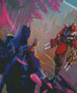 shen and zed league of legends diamond painting