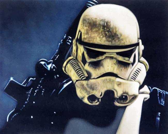 Star Wars Stormtrooper - 5D Diamond Painting 