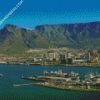 table mountain cape town western bay south diamond painting