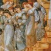 the golden stairs by edward brune pre raphaelite diamond painting
