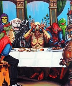 The Last Supper Paint by number