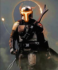 The Mandalorian paint by numbers