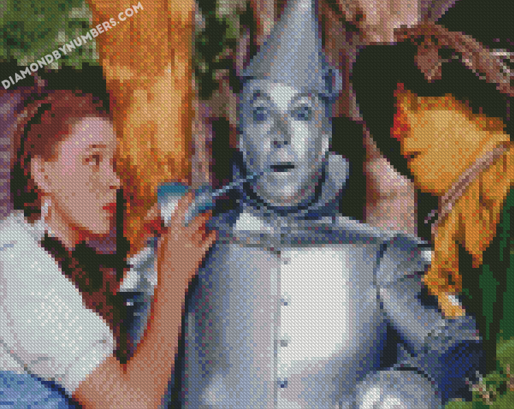 Wizard Of Oz Film - 5D Diamond Paintings - DiamondByNumbers - Diamond  Painting art
