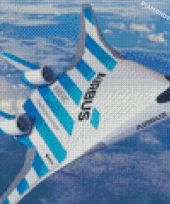 wlended wing airplane diamond paintings