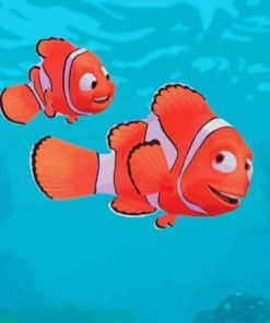 Finding Nemo paint by numbers