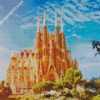 La Sagrada Familia barcelona spain diamond paintings