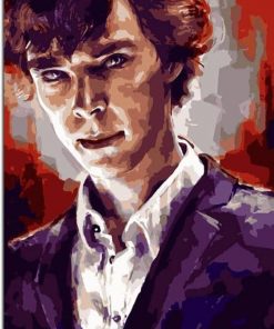 Benedict Cumberbatch paint by numbers