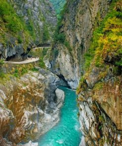 Taroko National Park Paint by numbers