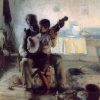 The Banjo Lesson By Henry Ossawa Tanner pzint by numbers