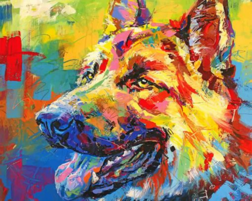 abstract-dog-paint-by-number