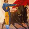 Aesthetic Bullfighter paint by numbers