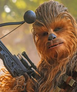 Chewbacca Star War Paint by numbers