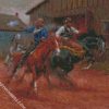 cowboys western art diamond painting