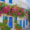 Greece Houses Paint by numbers
