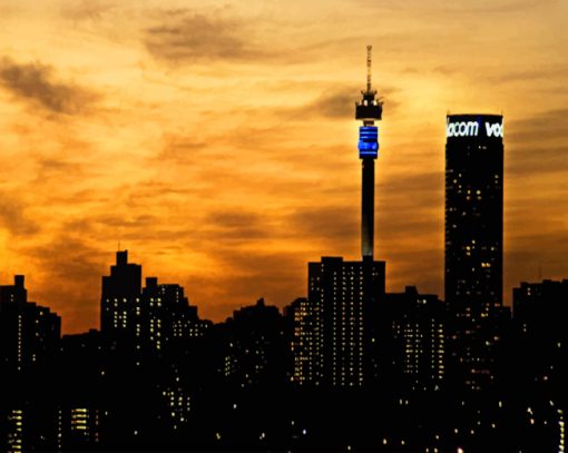 Johannesburg paint by numbers