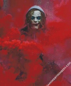 joker and red smoke diamond paintings