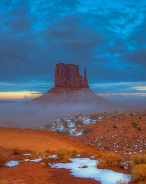 Monument Valley Arizona paint by numbers