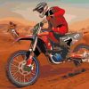 Motocross Man paint by numbers