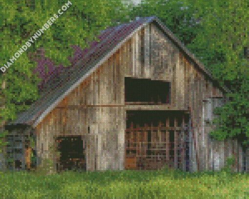 the old barn in denton texas diamond paintings