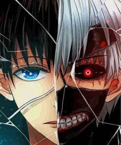 Tokyo Ghoul paint by numbers