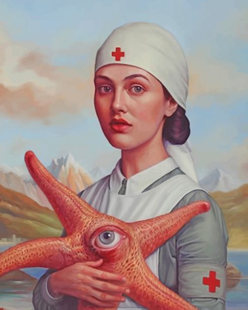 Weird Nurse Paint by numbers