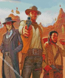 western cowboys diamond painting