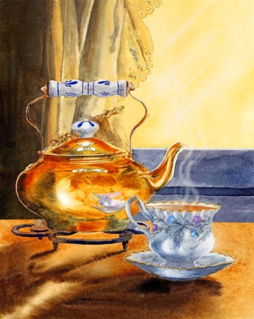 Afternoon Tea Paint by numbers