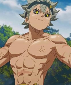 Asta Black Clover Paint by numbers