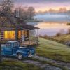 Farm Cabin And Truck Paint by numbers