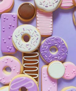 Sweet Donuts paint by numbers