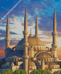 The Blue Mosque turkey istanbul diamond painting