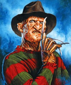 Freddy Krueger Paint by numbers