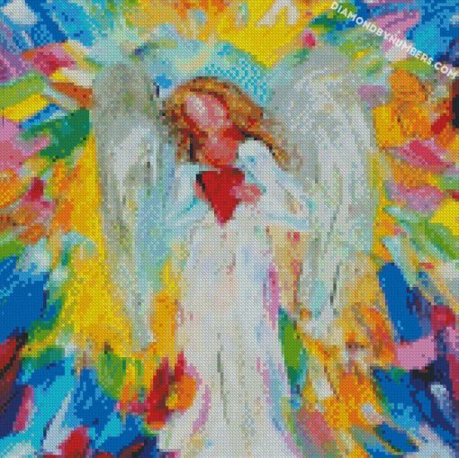 abstract angel of love Diamond Painting