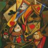 abstract poker cards Diamond Paintings