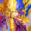 Abstract Venice paint by numbers