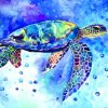 aesthetic-blue-sea-turtle-paint-by-number
