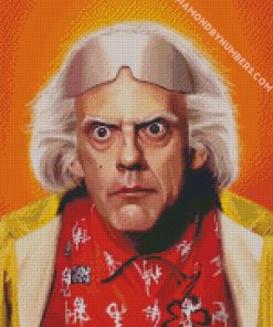 back to the future actor diamond painting