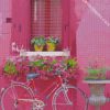 bicycle in borano italy diamond paintings