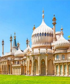 Royal Pavilion Brighton Paint by numbers