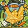 Chicken Soup Folk paint by numbers