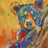 Colorful Bear Paint by numbers